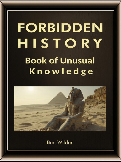 Cover image for Forbidden History